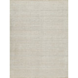 High-Quality Hand-Knotted Silver And Ivory Area Rug