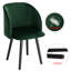Jacalyn 47cm H Velvet Upholstered Side Chair-1704106321-1704106334