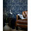 Indigo Addiction Toile Wallpaper Roll