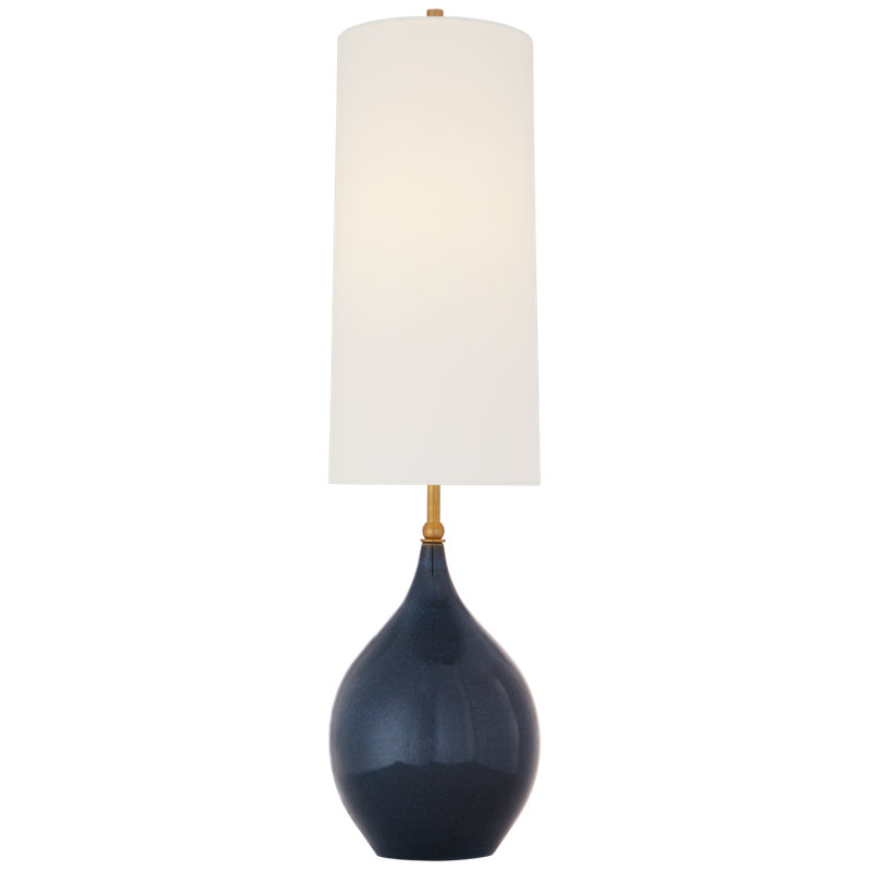 Thomas O'Brien Loren Large Table Lamp, Dark Blue