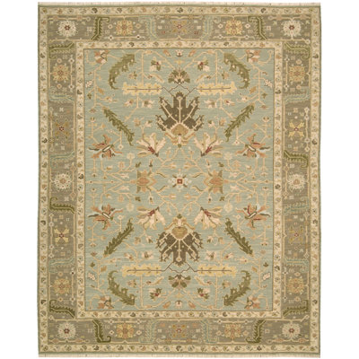 Burnham Wool Oriental Indoor Rug