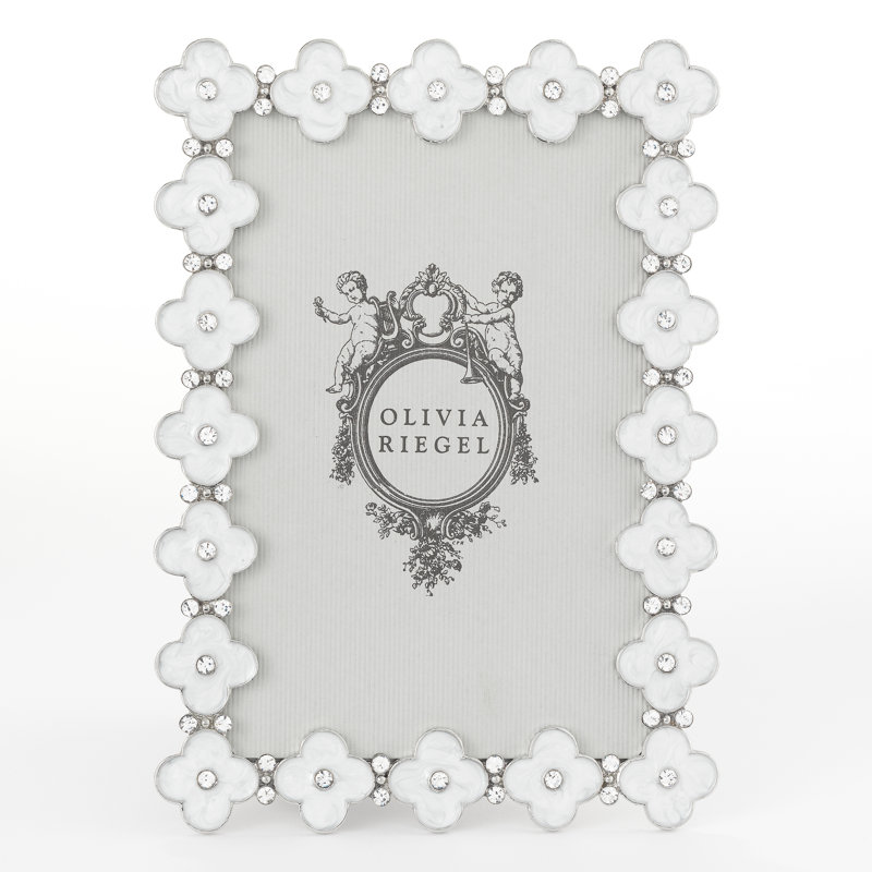 Clover Metal Picture Frame, 4" x 6"