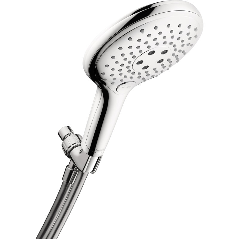 Pomme de douche multi-fonctions à 3 jets Raindance 150 Air, Chrome