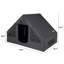 Tente de glamping gonflable avec structure à poutres d'air, abri de camping spacieux en tissu Oxford imperméable, fenêtres en filet et accessoires complets-132142318