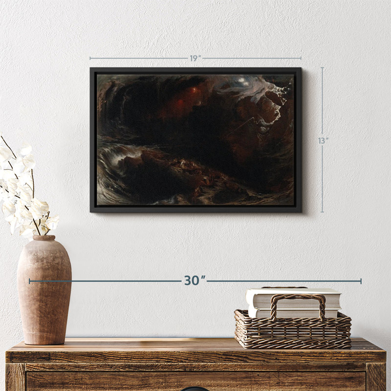 " The Deluge 1834 Wall Art ", 13" H x 19" W