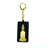 Feng Shui Import 2'' W Gold/Black Key Chain