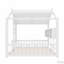 Lit sur pied avec tablette de rangement-118019900-118019901