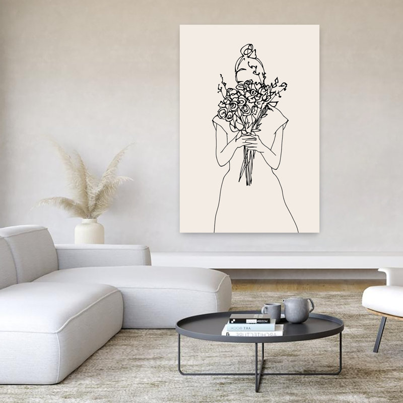 Art contemporain, art contemporain abstrait, H 60 po x l 40 po