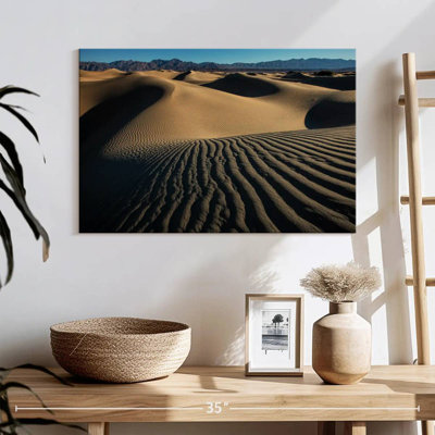 The Mesquite Sand Dunes In Death Valley II