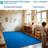 KidCarpet.com Solid Color Blue Blend Classroom Rug, 6'x8'6" Rectangle - Class 1 Fire Rated, Oeko-Tex certified commercial-grade nylon classroom rug - strong, durable edging for institutional use-106877266