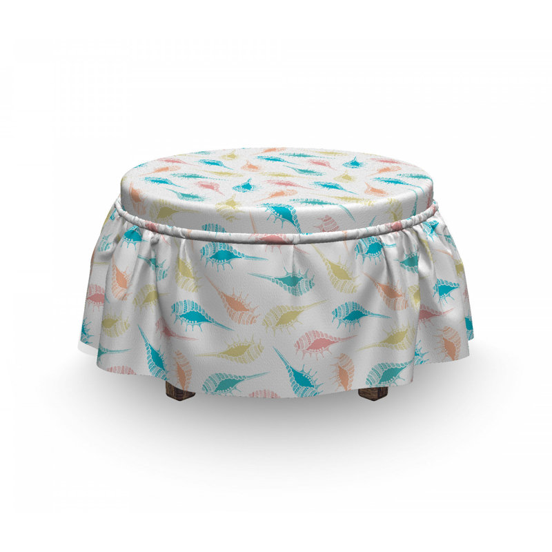 Housse pour repose-pieds cabrits murex longue queue
