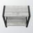 Burbank Side End Accent Table, Two Tiers