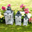 3 Piece Floor Lantern Set