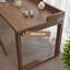 Bureau rectangulaire en bois massif noyer-1202036261
