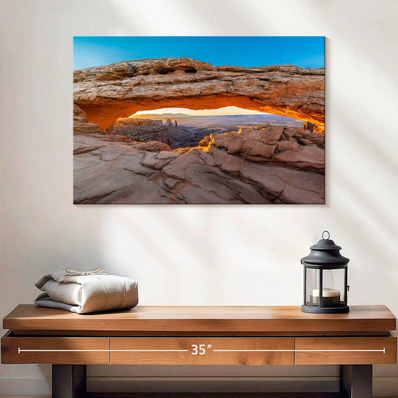 Alvord Mesa Arch Canyonlands, H 16 po x l 24 po