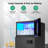 130 Lb. Daily Production Stainless Steel Under Counter/Freestanding Ice Maker with Clear Cube Ice-88409348