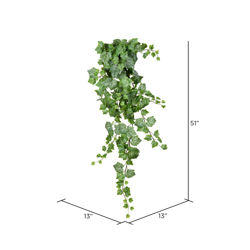 Buisson de lierre artificiel, H 51 po x l 13 po x P 13 po