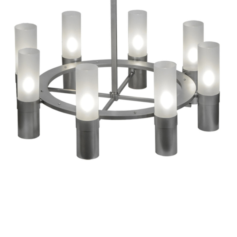 Dariyan 16 - Light Dimmable Cylinder Chandelier