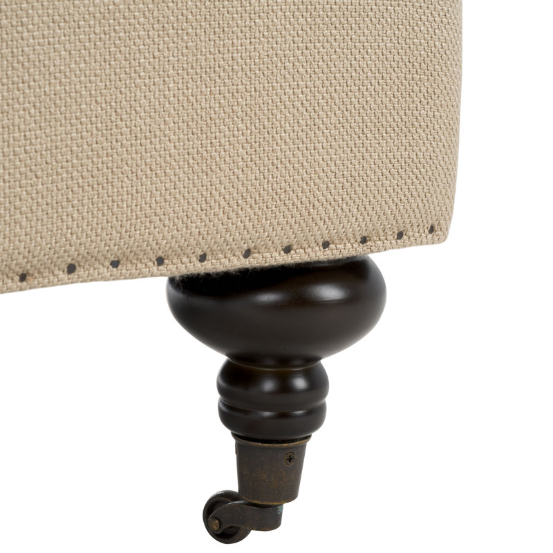 Upholstered Armchair, Antique Gold Rayon/Viscose