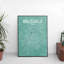 Brussels City Map - No Frame Print-1801248008