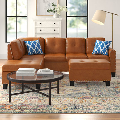 Alger Upholstered L-Shaped Sectional Left Hand Facing