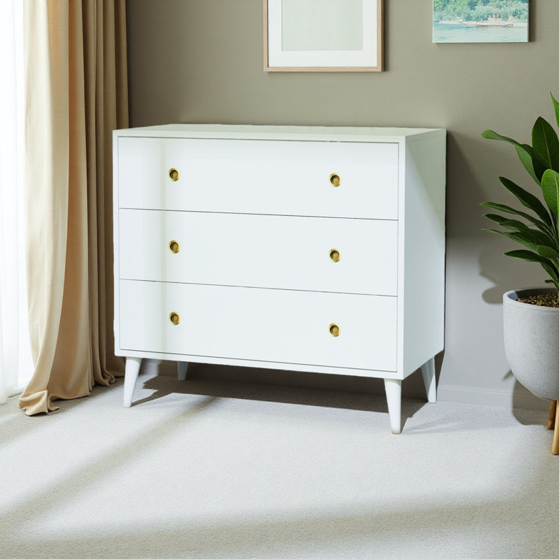 Commode de rangement à 3 tiroirs