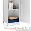 Corabelle Freestanding Linen Cabinet