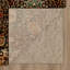 Tapis brun / orange Mortiz-793998816