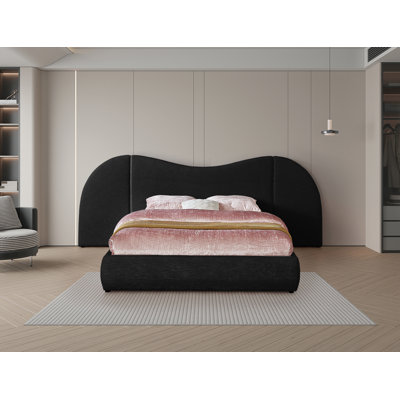Hyrup Upholstered Panel Bed
