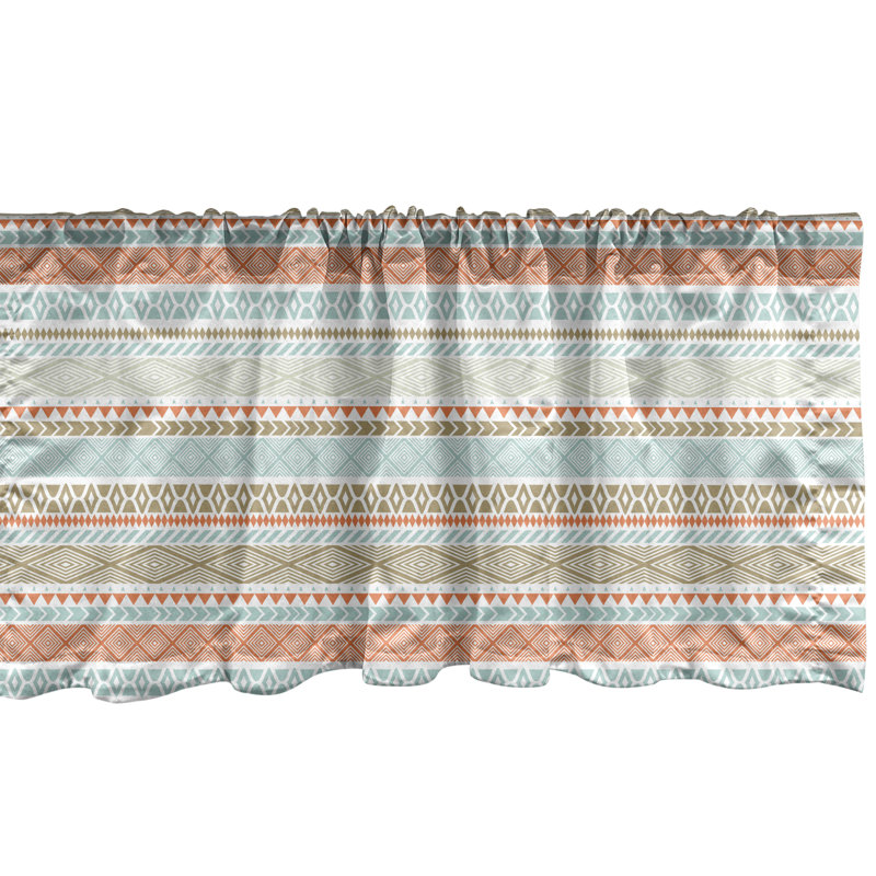 Ensemble de 2 cantonnières Ambesonne Bohemian, L 42 po x L 18 po