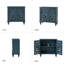 Armoire d'appoint 2 portes avec lumière DEL Hayter 32 po-1460131743