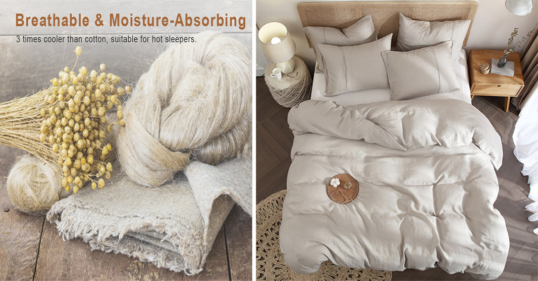 French Linen Duvet Cover