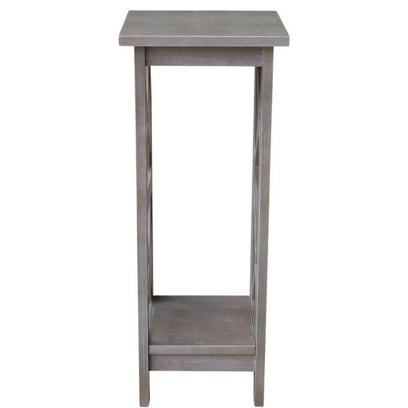 Support pour plante 30 po, H 30 po x L 12 po x P 12 po, Taupe-gris délavé