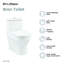 Bron 1.6 GPF Elongated One-Piece Toilet (Seat Included)