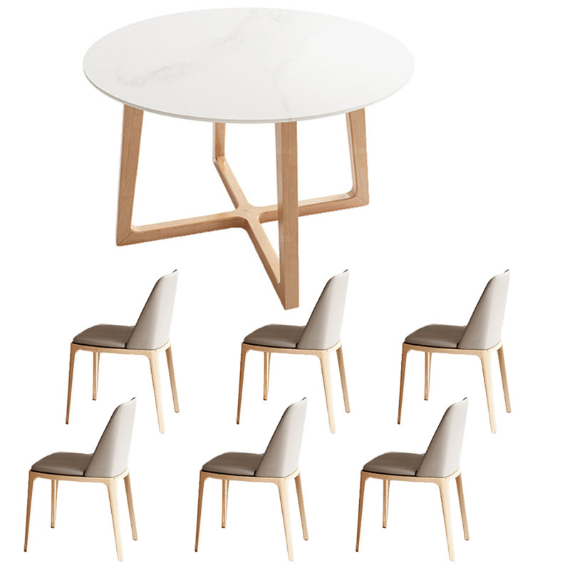 Ensemble de table de salle à manger, H 29,92 po x L 47,24 po x l 47,24 po