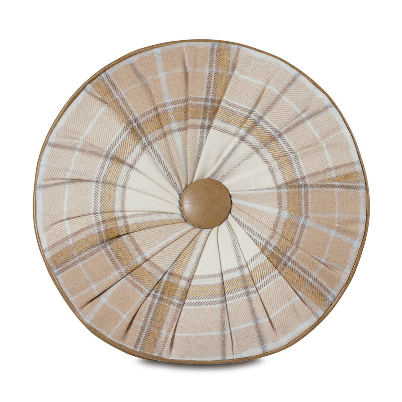 Lodge Wool Circular Pillow Cover & Insert