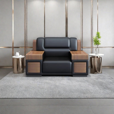New Chinese style simple modern accent chair