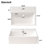 20.3'' Bathroom Vanity With Ceramic Top-94927493