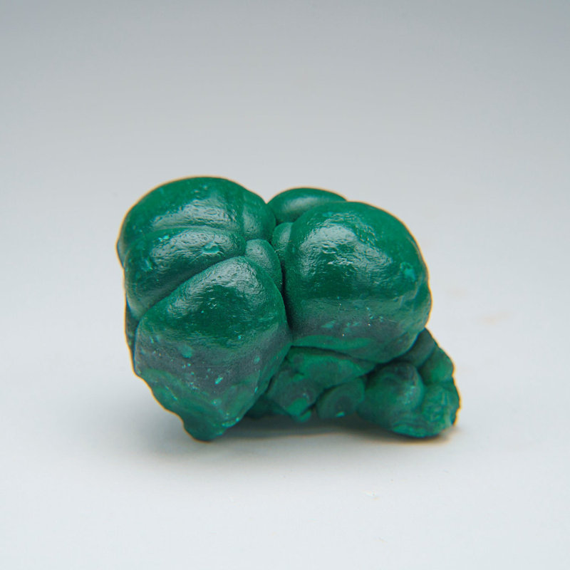 Botryoidal Malachite from Shaba Copper Belt, Katanga (Shaba) Province, Democratic Republic of the Congo (Zaire) (0.23 lbs)