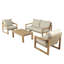 Ensemble de patio complet avec coussins courtyard Bolivar