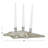 4.50'' H Stainless Steel Tabletop Candlestick-1451357821