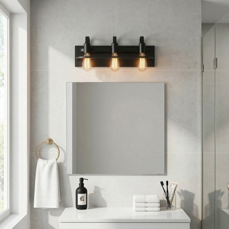 Jazaniah Dimmable Vanity Light, 3 Lights
