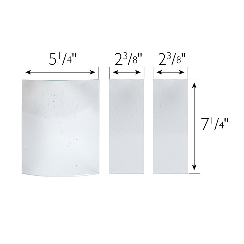 Panneaux de verre de remplacement Fairview