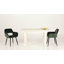 Chaise avec accoudoirs en velours Kristina-856583918