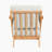 Jalen 30.5" Modern & Contemporary Accent Chair with Woven Chenille Fabric Upholstery, Natural Solid Wood Frame, Dacron Wrapped Foam Cushion-275685024-275685025