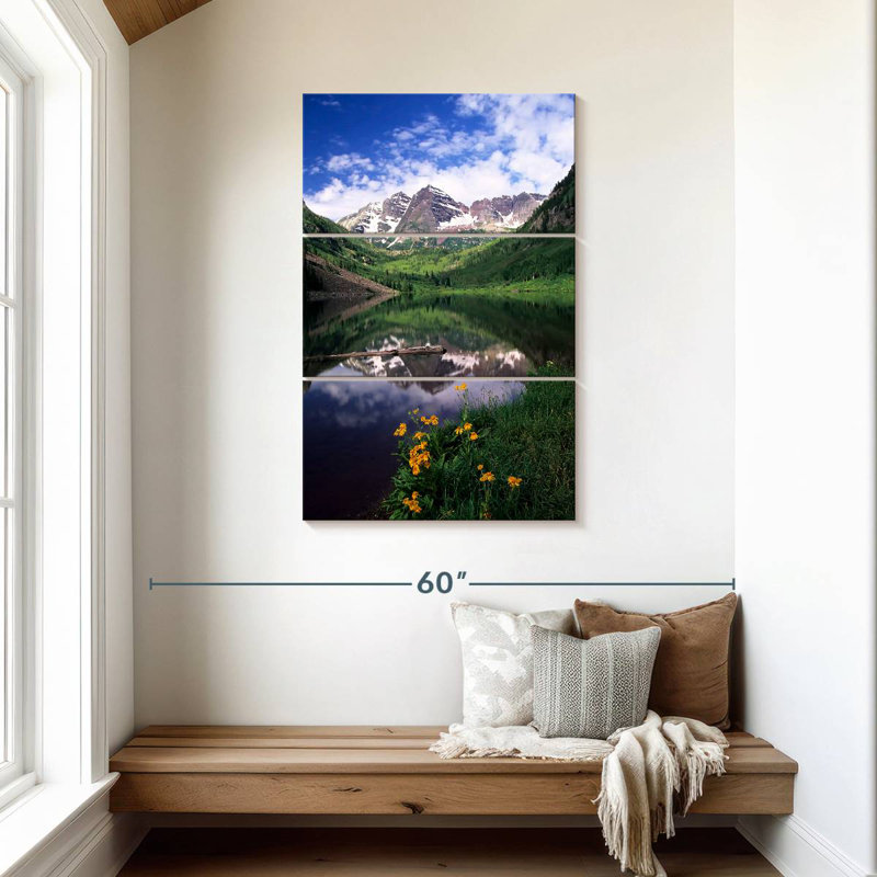 Alvord explorant les Maroon Bells, H 45 po x l 28 po
