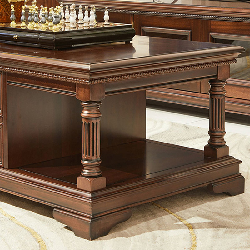 Modern Simple Solid Wood Tea Table