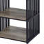 Table de chevet à 3 tablettes pour chambre à coucher