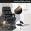 Chaise de bureau en similicuir