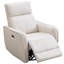 Fauteuil inclinable électrique pivotant et berçant de 32,3 po de largeur avec port USB-1224632571